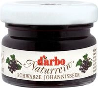 darbo Fruchtaufstrich, Darbo Konfit&uuml;re extra schw.Johannisb.