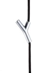 Authentics Garderobenhaken, AUTHENTICS Garderobenseil WARDROPE verchromt matt Seil