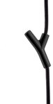 Authentics Garderobenhaken, AUTHENTICS Garderobenseil WARDROPE schwarz matt Seil