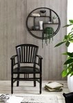 SIT Armlehnstuhl Samba Lodge Stil Massivholz Vintage Esszimmerstuhl, Armlehnstuhl aus