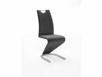 MCA furniture Freischwinger 2er Set Designstuhl Amado