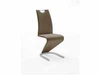 MCA furniture Freischwinger 2er Set Designstuhl Amado