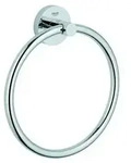 Grohe Badaccessoire-Set Grohe Handtuchring Essentials verdeckte Befestigung,...