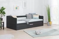 Ticaa Bettgestell Sofabett Funktionsbett G&auml;stebett mit Auszug