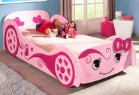 Vipack Kinderbett LoveCar, in verspielter Optik, ein Highlight im Kinderzimmer...