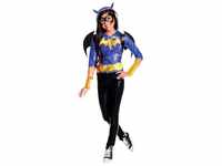 Rubies Kostüm DC Superhero Girls Batgirl Deluxe Kostüm für Kinde, Hochwertiges
