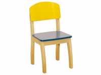 roba® Stuhl Gelb/Blau, für Kinder