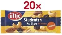UELTJE N&uuml;sse Original, Studentenfutter mit Rosinen, 20x 50 g