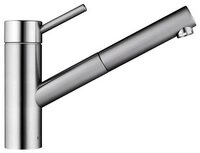 KWC K&uuml;chenarmatur Naber Inox 3 mit ausziehbarem Auslauf Edelstahl Hochdruck