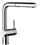 Blanco K&uuml;chenarmatur (1-St) 518406, keramische Dichtungen, mit Ausziehbrause