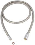 Grohe Schlauch Brauseschlauch Metall 1/2 Zoll x M15 x 1, 1400 mm chrom, 46092000