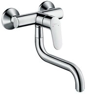 hansgrohe K&uuml;chenarmatur hansgrohe Wandarmatur Focus M41, Chrom