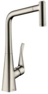 hansgrohe K&uuml;chenarmatur hansgrohe 320 Metris M71, ausziehbarer Schlauch mit
