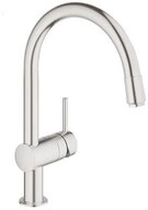 Grohe K&uuml;chenarmatur Minta, 1/2" C-Auslauf herausziehbarer Mousseur