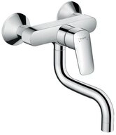 hansgrohe K&uuml;chenarmatur hansgrohe Wandarmatur Logis M31, Chrom