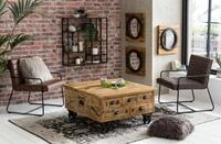 SIT Couchtisch Rustic, im factory design, Breite 90 cm, Shabby Chic, Vintage,