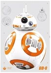 Komar Wandtattoo Star Wars BB-8 - Gr&ouml;&szlig;e 100 x 70 cm (6 St), selbstklebend,