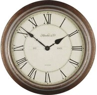Techno Line Wanduhr Quarz-Wanduhr WT 7006 (Badezimmer-/Feuchtraum geeignet)