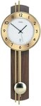 AMS Funk-Pendelwanduhr F5266/1 (Quarzuhr,Holzgeh&auml;use,Esszimmer,Wohnzimmer)