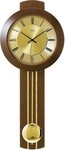 AMS Funk-Pendelwanduhr F5132/1 (Quarz,Holz-/Glasgeh&auml;use,Buche