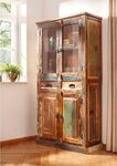 SIT Vitrine Riverboat H&ouml;he 180 cm, Shabby Chic, Vintage