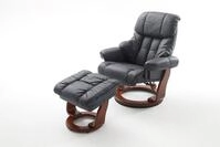 Robas Lund Relaxsessel CALGARY, inkl. Hocker, bis ca. 135&deg; verstellbar, ca.