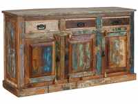 SIT Sideboard Riverboat, aus recyceltem Altholz, Breite 40 cm, Shabby Chic,...