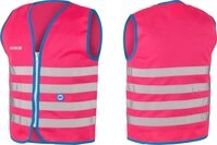 WOWOW Warnweste Wowow Sicherheitsweste Fun Jacket f&uuml;r Kinder Gr&ouml;&szlig;e L 140-146...