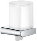 Keuco Seifenspender Elegance mit Kunststoff-St&uuml;lpbecher, 180 ml, Metall verchromt,