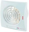 Vents Wandventilator Kleinraumventilator Quiet 100, Automatische Lamellen