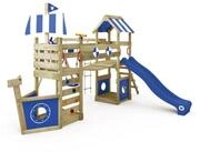 Wickey Spielturm StormFlyer &ndash; Kletterger&uuml;st in Schiffsoptik mit Rutsche &
