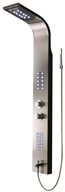 HOME DELUXE Duschsystem Duschpaneel ORINOCO, H&ouml;he 156 cm, mit LED Beleuchtung I