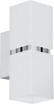 EGLO Wandleuchte PASSA, LED wechselbar, Warmwei&szlig;, Wand-/Deckenleuchte, L5,5 x...