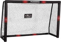 Hudora Fu&szlig;balltor Pro Tect, 180 x 120 x 60 cm wetterfest Outdoor Tor mit Tornetz,