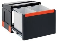 FRANKE Einbaum&uuml;lleimer Sorter Cube 50 Automatikauszug 2-fach
