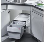 Hailo Einbaum&uuml;lleimer AS Rondo Comfort 20l/10l/10l Kehr-Set, Multifunktionseimer,