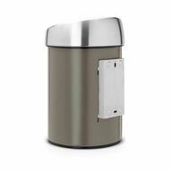 Brabantia M&uuml;lleimer Touch Bin Platinum 3 L
