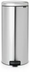 Brabantia M&uuml;lleimer NewIcon Treteimer, 30L, sanft schlie&szlig;ender Deckel, mit...