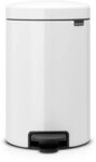 Brabantia M&uuml;lleimer NewIcon Treteimer, 12L, sanft schlie&szlig;ender Deckel, mit leichter