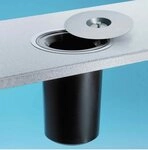 WESCO Einbaum&uuml;lleimer WESCO&reg; Dassa 2, Edelstahl mit Kunststoffeinsatz,