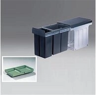 WESCO Einbaum&uuml;lleimer 857421-11 Profiline Bio-Double Small 30 DT