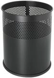 HELIT Papierkorb the dot H25157, 15 Liter, Metalleimer, pulverbeschichtet, mit