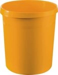 HAN-B&uuml;roger&auml;te Papierkorb Papierkorb Grip mit Griffmulden 18 Liter gelb