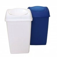 axentia M&uuml;lleimer Schwingdeckeleimer, 25 l, wei&szlig; 235680