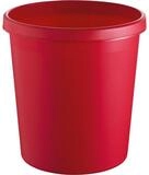HELIT Papierkorb the german, 18 Liter, mit umlaufendem Griffrand