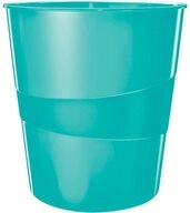 LEITZ Papierkorb WOW 5278, 15 Liter, mit integriertem Tragegriff