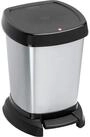 ROTHO Kosmetikeimer Rotho Kosmetikeimer 6L Paso schw./silber met.