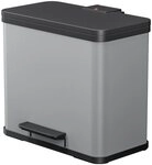 Hailo M&uuml;lleimer &Ouml;ko trio Plus L, 27 l, Stahlblech o.Edelstahl, Kunststoff