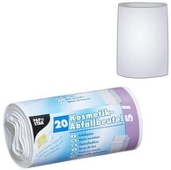 PAPSTAR Papierkorb PAPSTAR 12057 M&uuml;lleimerbeutel LDPE 5 Liter wei&szlig;