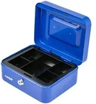 HMF Geldkassette Geldkassette abschlie&szlig;bar, Kasse mit M&uuml;nzeinsatz, Geldkasse...